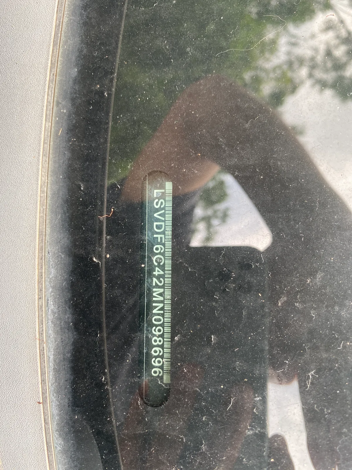 VIN Plate