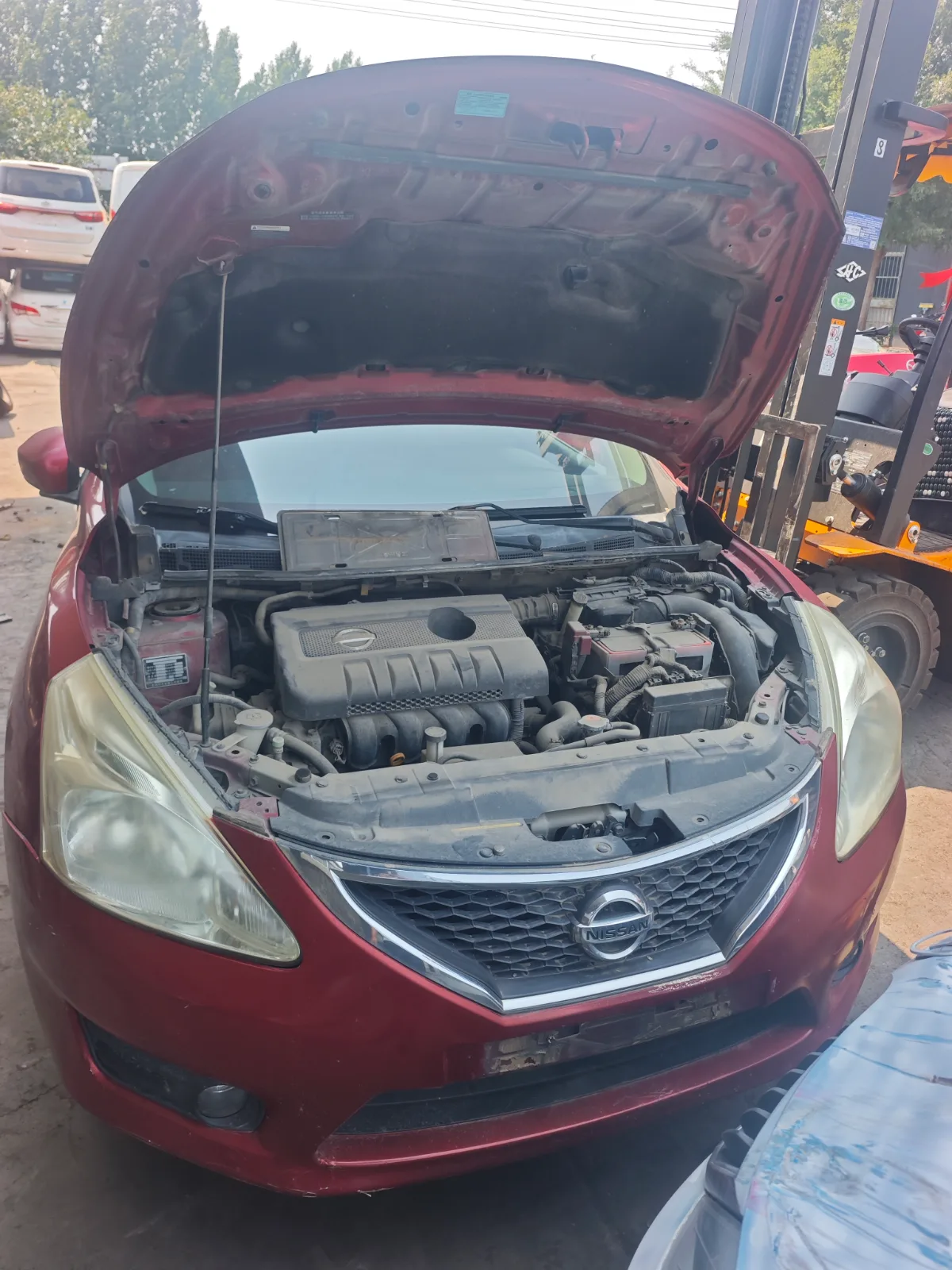 2008 Nissan Tiida HR16DE 4AT 2WD