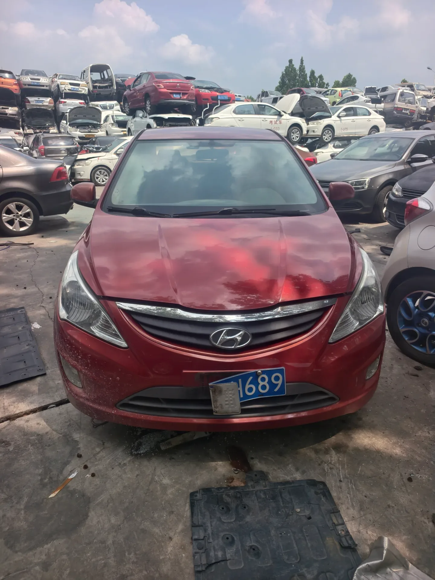 2010 Hyundai Accent G4FA 5MT 2WD