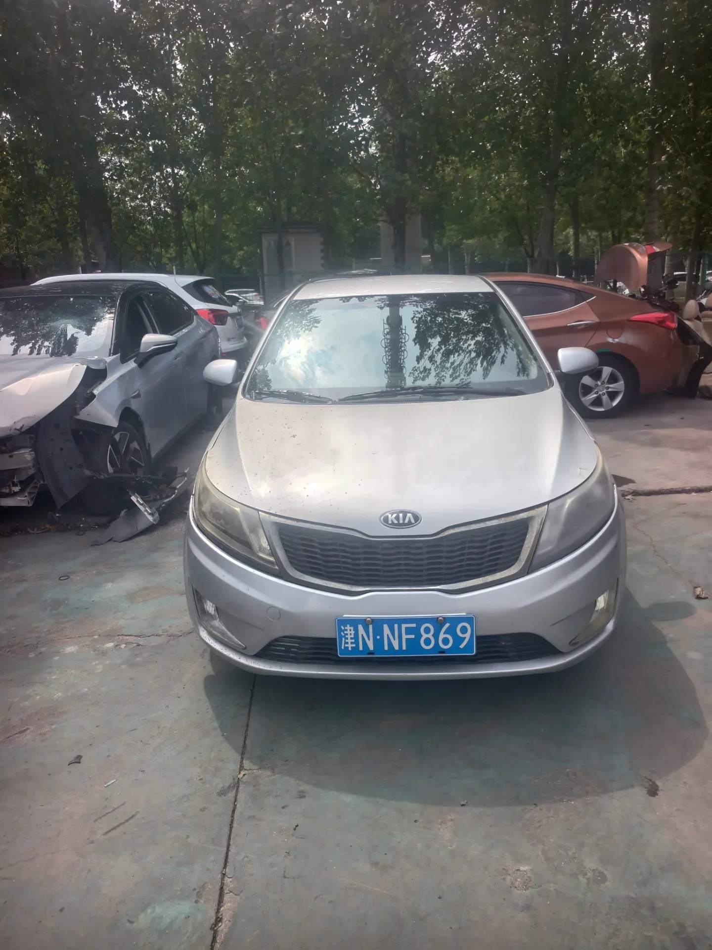 2012 Kia Rio G4FA 4AT 2WD